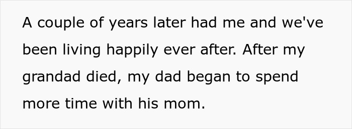 Text revealing family inheritance secret after grandma's passing. Text revealing family inheritance secret after grandma's passing.