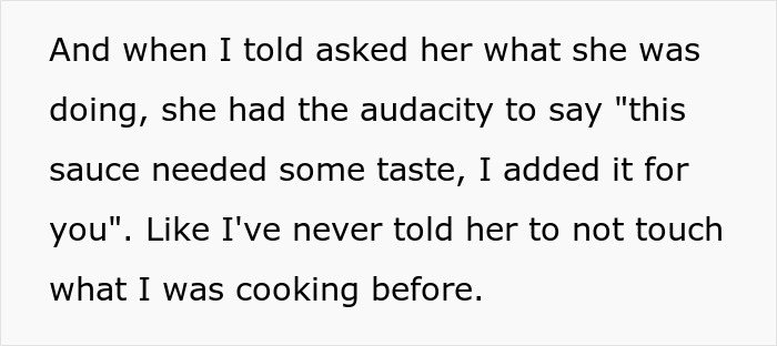 Woman Refuses To Host Any Family Gatherings As Intrusive SIL Ruins 40lb Of Homemade Tomato Sauce Woman Refuses To Host Any Family Gatherings As Intrusive SIL Ruins 40lb Of Homemade Tomato Sauce
