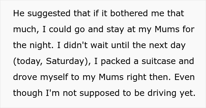 Woman Forced Out Of Her Home After Partner's Last-Minute Sleepover Plans Wreck Surgery Recovery Woman Forced Out Of Her Home After Partner's Last-Minute Sleepover Plans Wreck Surgery Recovery
