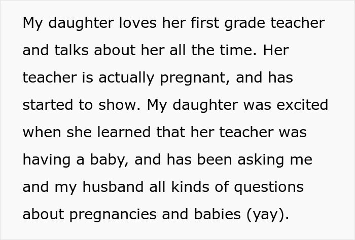 Pregnant Teacher Outraged By 6YO That Chose To Dress Up As Her For Halloween, Kid Left In Tears Pregnant Teacher Outraged By 6YO That Chose To Dress Up As Her For Halloween, Kid Left In Tears