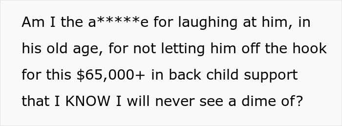 Ex-Husband Fails To Pay Over $65K In Child Support, Asks Ex-Wife To Forgive It, She Laughs In His Face