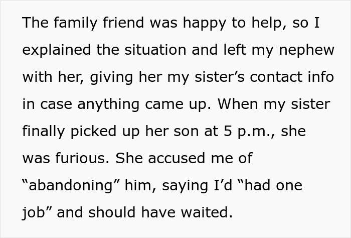 "Family Comes First": Guy Chooses To Go To Party Instead Of Waiting For Sister To Pick Up Her Son