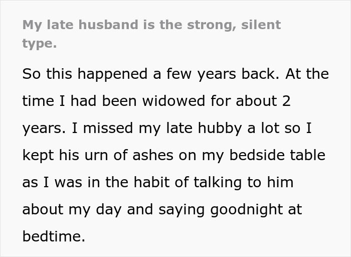Woman Brings Out Her Husband's Ashes And Bursts Into Tears After Rude Guy's Demands