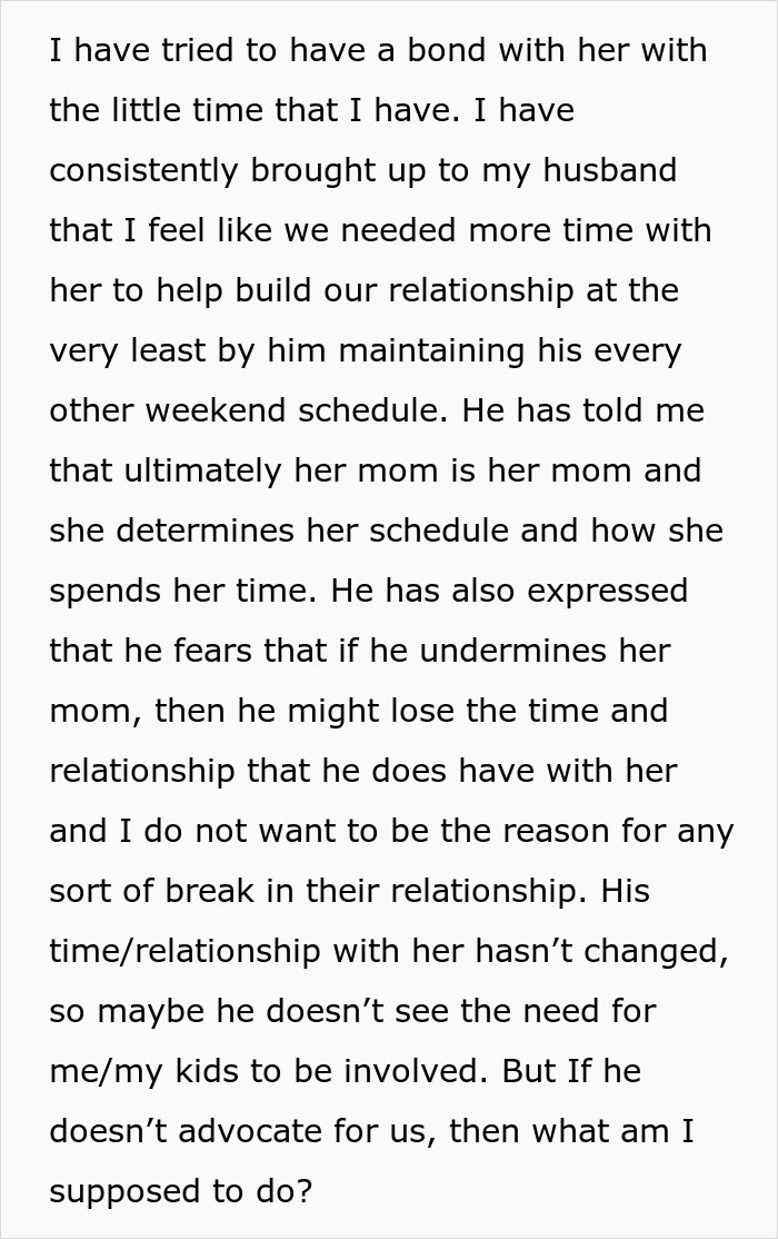 Text image discussing relationship dynamics with a hypocritical husband and his daughter’s involvement in family matters. Text image discussing relationship dynamics with a hypocritical husband and his daughter’s involvement in family matters.