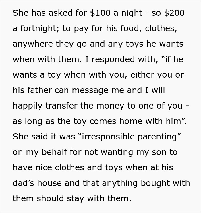 Stepmom Asks To Be Paid $100 A Night For When Fianc&eacute;'s Son Is At Theirs, Gets A Reality Check