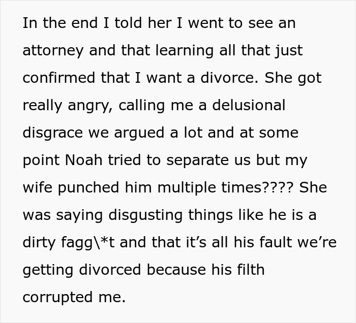 &ldquo;I Want A Divorce ASAP&rdquo;: Mom&rsquo;s &lsquo;Solution&rsquo; For Gay Son Stuns Husband, Violence Ensues
