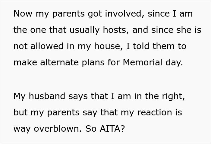 Woman Refuses To Host Any Family Gatherings As Intrusive SIL Ruins 40lb Of Homemade Tomato Sauce Woman Refuses To Host Any Family Gatherings As Intrusive SIL Ruins 40lb Of Homemade Tomato Sauce
