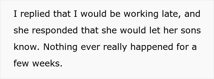 Text snippet about HOA president's retaliation after a resident's conversation.