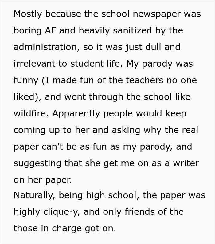 “It Wasn’t Nice”: Man Ruins High School Tormentor’s Student Life With The Perfect Revenge “It Wasn’t Nice”: Man Ruins High School Tormentor’s Student Life With The Perfect Revenge