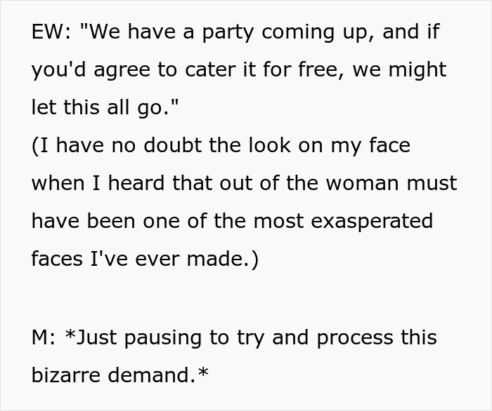 Entitled Couple&rsquo;s Plan To Scam Catering Company Goes Horribly Wrong
