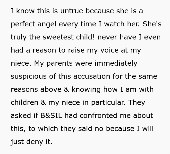 Aunt Wrongly Takes Heat From Folks For 'Poor Babysitting,' Refuses To Help Them With Niece At All Aunt Wrongly Takes Heat From Folks For 'Poor Babysitting,' Refuses To Help Them With Niece At All