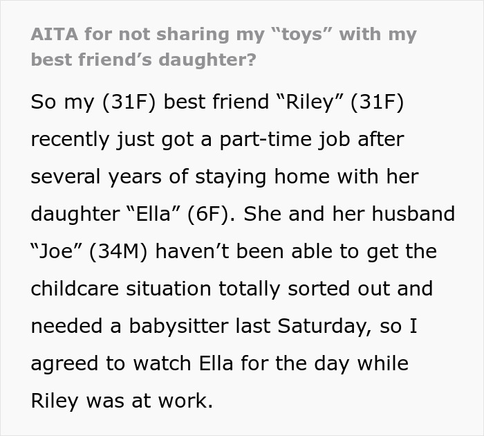 Woman Shares Her Hobby With Friend&rsquo;s Daughter, Gets Silent Treatment For Not Gifting The Supplies