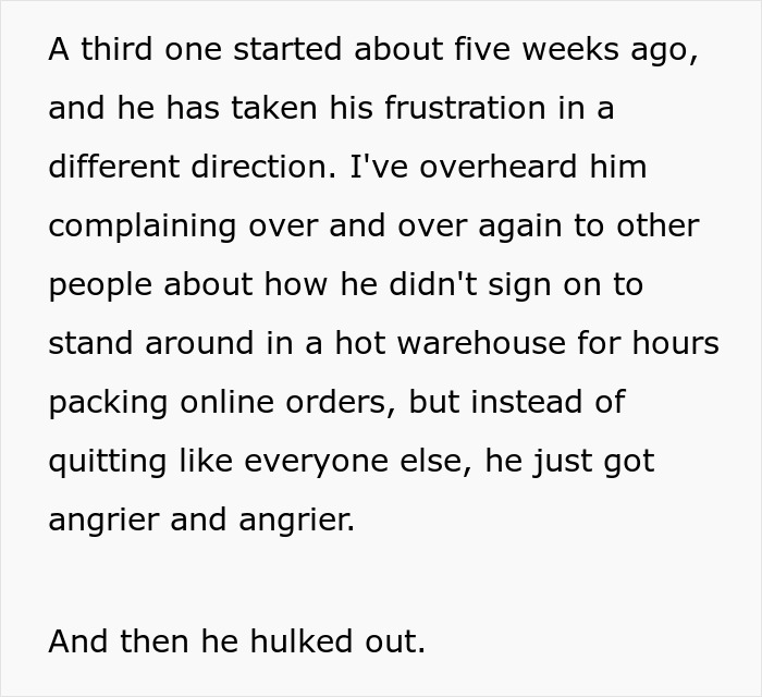 Text about frustration and anger in a workplace environment, discussing the lack of input and resulting emotions. Text about frustration and anger in a workplace environment, discussing the lack of input and resulting emotions.
