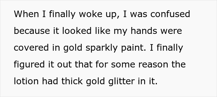 Woman Accidentally Covers Her Situationship In Glitter, It Helps Her Realize He&rsquo;s Her Boyfriend