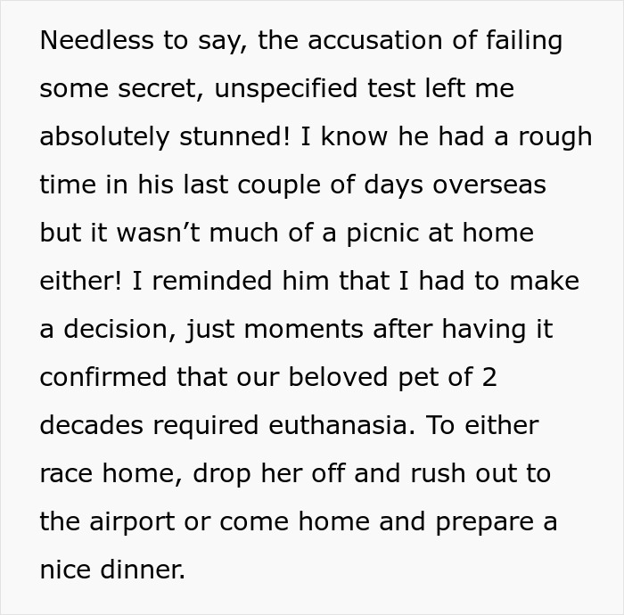 "Left Me Absolutely Stunned": Husband Secretly Tests Wife, Tells Her She Failed "Left Me Absolutely Stunned": Husband Secretly Tests Wife, Tells Her She Failed