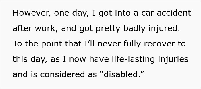 &ldquo;I Can Never Forgive Them&rdquo;: Person Goes No-Contact With Parents After Life-Altering Accident