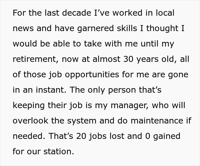 &ldquo;Gone In One Swoop&rdquo;: 20 People Lose Their Jobs To AI Overnight