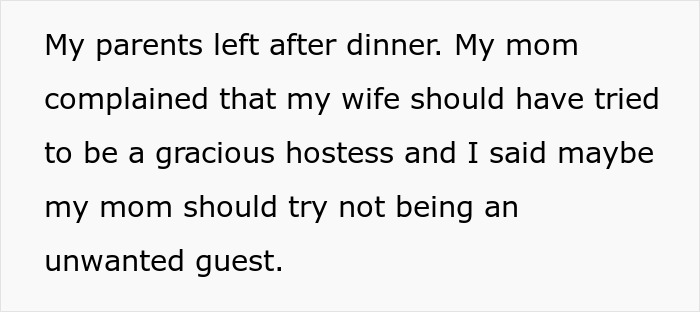 MIL Fumes After Realizing DIL Won’t Cater To Her Unannounced Visit On Vacation MIL Fumes After Realizing DIL Won’t Cater To Her Unannounced Visit On Vacation