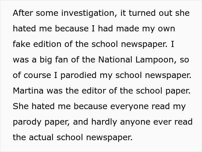 “It Wasn’t Nice”: Man Ruins High School Tormentor’s Student Life With The Perfect Revenge “It Wasn’t Nice”: Man Ruins High School Tormentor’s Student Life With The Perfect Revenge