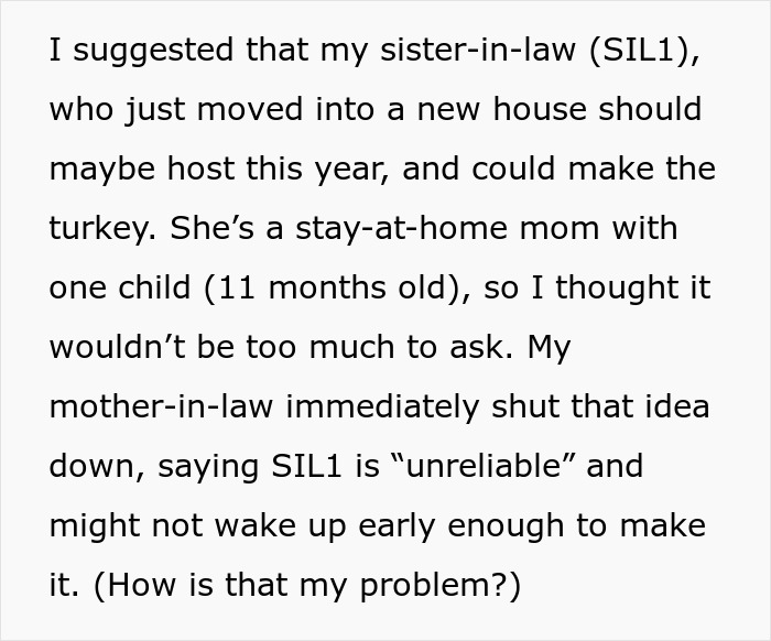 Burned-Out Woman Asks For Advice After Refusing To Cook Thanksgiving Lunch After 15 Years