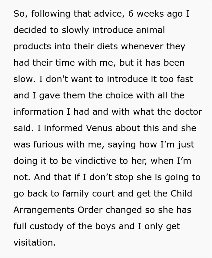 Dad Adds Meat To Vegan Kids’ Diets On Doctor’s Advice, Sparks Custody Battle With Furious Ex