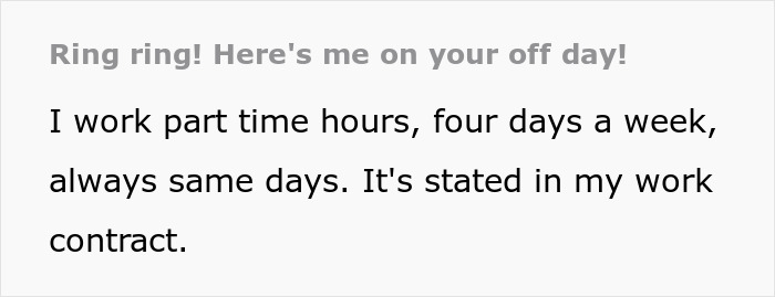 &ldquo;I Know That It's Your Day Off, But&rdquo;: Employee Teaches Boss To Never Bother Them On Days Off