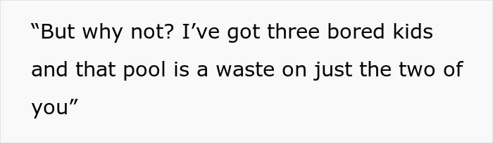 &ldquo;That Pool Is A Waste On Just The Two Of You&rdquo;: Neighbors Drown Karen&rsquo;s Free Pool Dreams