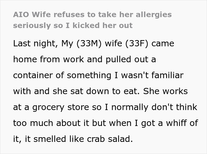 Woman Doesn&rsquo;t Worry About Her Allergy, Goes To ER, Husband Realizes He Can&rsquo;t Take It Anymore