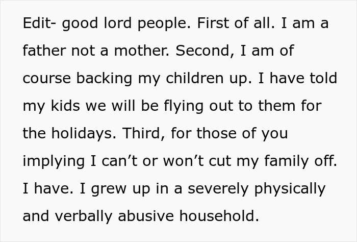 Grandparents Pressure Son To Cut Kids Off Until They Come To Family Events After Election Grandparents Pressure Son To Cut Kids Off Until They Come To Family Events After Election