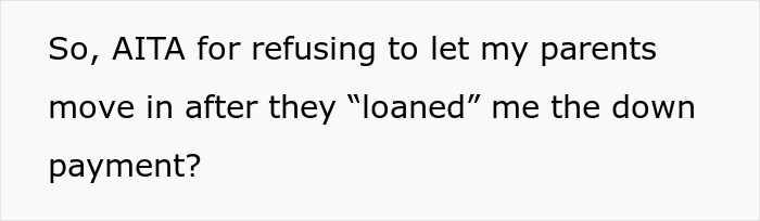 Son Refuses To Let Parents Move In, They're Furious: "Family Should Support Each Other" Son Refuses To Let Parents Move In, They're Furious: "Family Should Support Each Other"