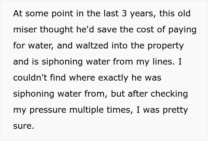 3-Year Water Theft Ends With Neighbor’s Financial Ruin After Petty Revenge Unfolds 3-Year Water Theft Ends With Neighbor’s Financial Ruin After Petty Revenge Unfolds