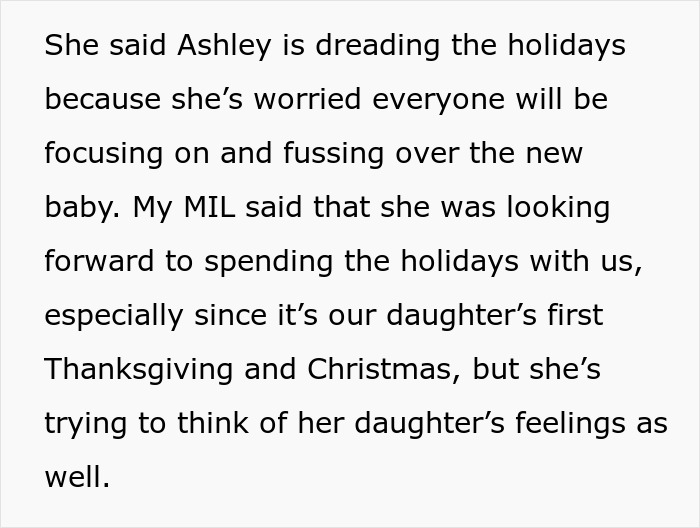 &ldquo;AITAH For Being Hurt That MIL Wanted To Exclude My Daughter From [Holidays] To Protect My SIL?&rdquo;