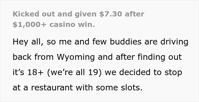 "They Will Be Banning Me And Paying Me Out!": Guy Gets His Cash After Casino Tries Cheating Him "They Will Be Banning Me And Paying Me Out!": Guy Gets His Cash After Casino Tries Cheating Him