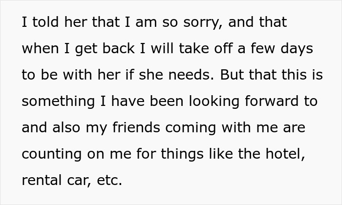 Woman Expects Her SIL To Pause Her Life As Her Mom Died, Can’t Believe She’s Going To A Concert Woman Expects Her SIL To Pause Her Life As Her Mom Died, Can’t Believe She’s Going To A Concert