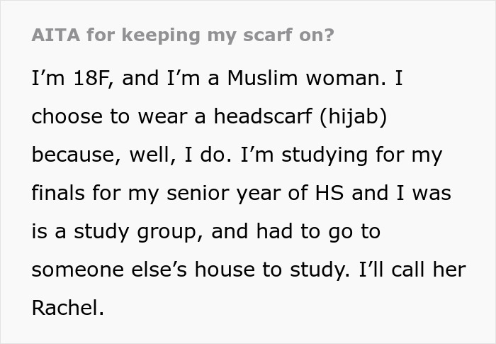 Friend’s Mom Freaks Out Over Hijab-Wearing Teen, Has Panic Attack After She Refuses To Take It Off Friend’s Mom Freaks Out Over Hijab-Wearing Teen, Has Panic Attack After She Refuses To Take It Off