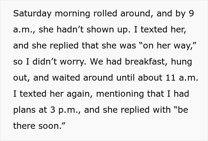 "Family Comes First": Guy Chooses To Go To Party Instead Of Waiting For Sister To Pick Up Her Son