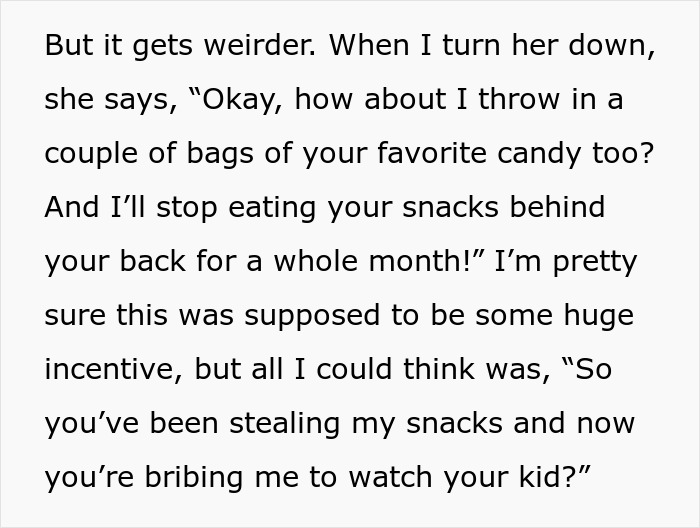 Sis Accuses Woman Of “Ruining Family Bonds” Because She Won’t Babysit Niece For A $25 Coupon Sis Accuses Woman Of “Ruining Family Bonds” Because She Won’t Babysit Niece For A $25 Coupon