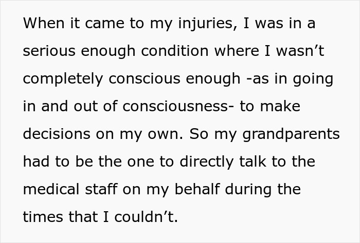 &ldquo;I Can Never Forgive Them&rdquo;: Person Goes No-Contact With Parents After Life-Altering Accident