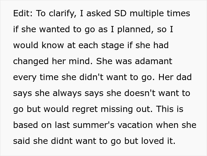 16YO’s Grumpy Reactions To Family Activities Backfire As She Gets Excluded From A Disney World Trip 16YO’s Grumpy Reactions To Family Activities Backfire As She Gets Excluded From A Disney World Trip