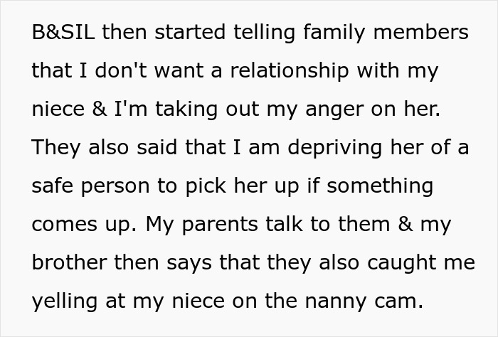 Aunt Wrongly Takes Heat From Folks For 'Poor Babysitting,' Refuses To Help Them With Niece At All Aunt Wrongly Takes Heat From Folks For 'Poor Babysitting,' Refuses To Help Them With Niece At All
