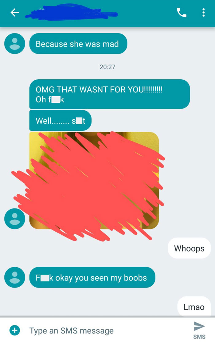 A Girl Apologizes About Sending Me Nudes Before Actually Sending The Nudes