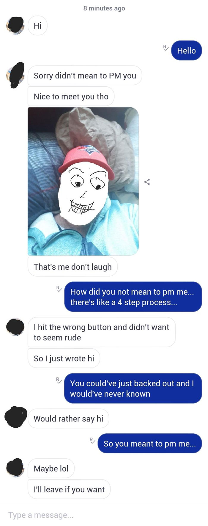 I Didn't Mean To Say Hi