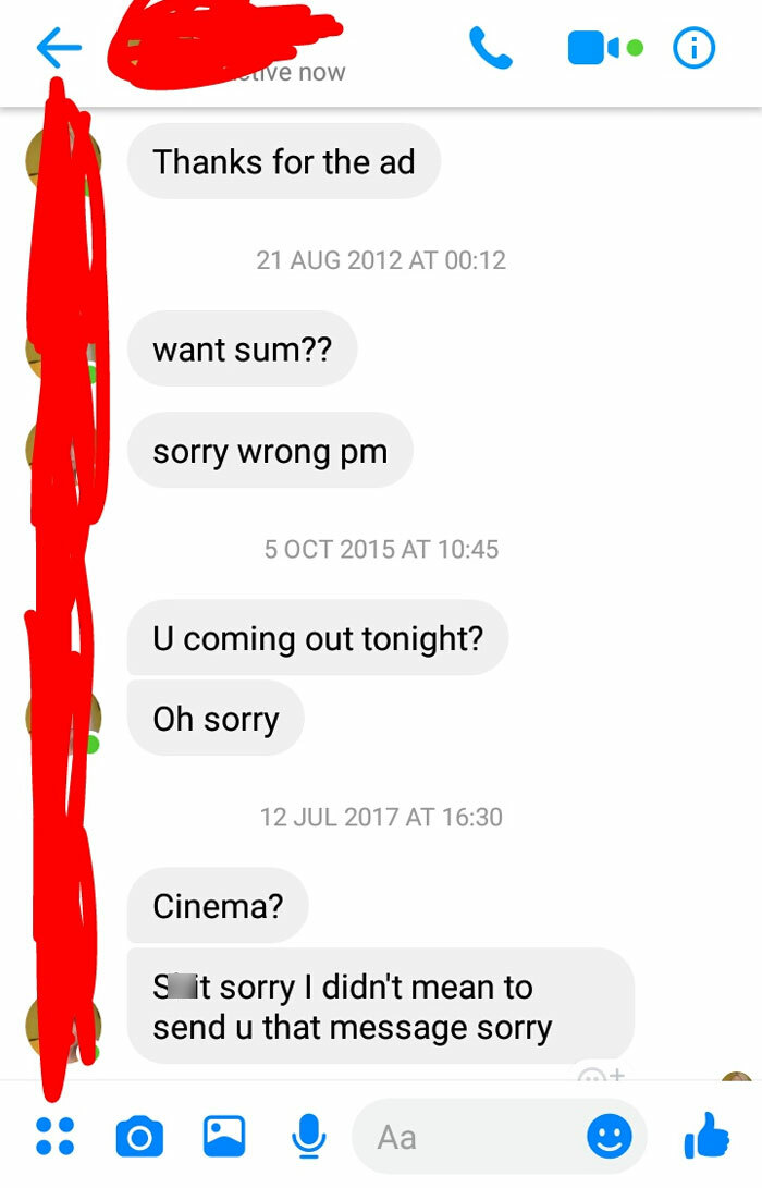 Random Girl From My Town, Haven't Spoken To Her Once In My Entire Life