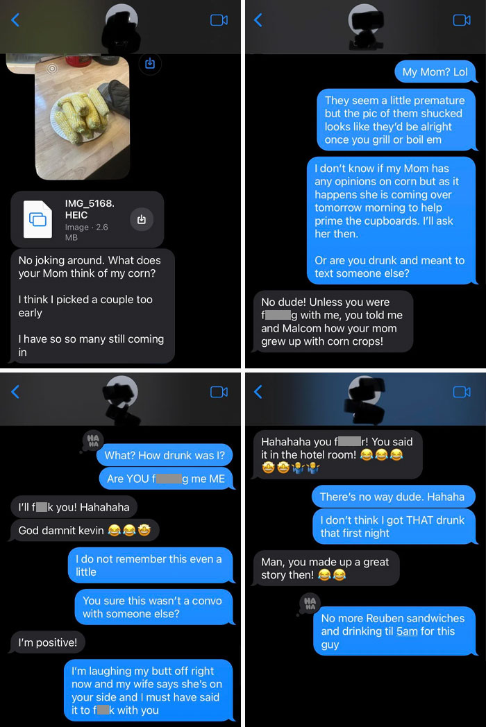 My Buddy Texts Me This A Week After Our Reunion And I Am Dumbfounded