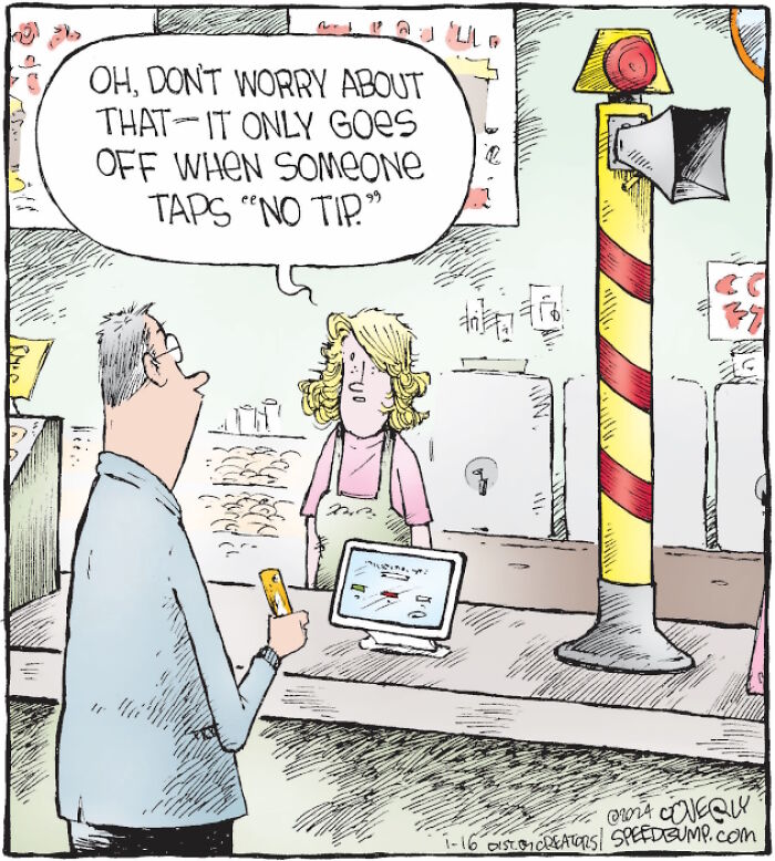 The Art Of Laughing At Life: Dave Coverly's "Speed Bump" (32 New Pics)