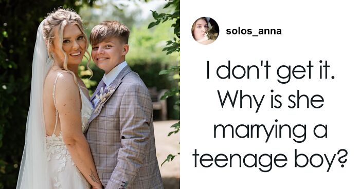 Bride Viciously Trolled For Marrying Someone Who Looks Like A “10-Year-Old” Boy