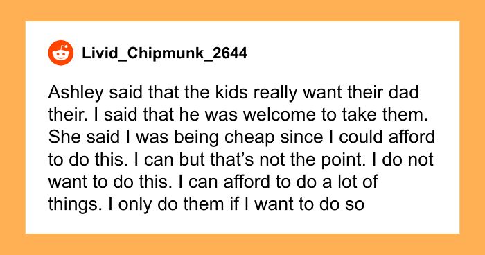 “Out Of Her Mind”: GF Expects BF To Pay For Her Kids And Her Ex’s Family To Take A Trip To Disney
