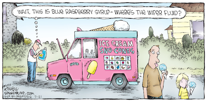 The Art Of Laughing At Life: Dave Coverly's "Speed Bump" (32 New Pics)