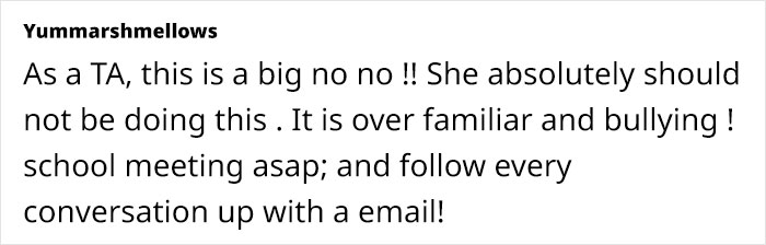 Teacher Laughs After 5YO's Mom Asks Her To Stop Calling Him By His Nickname Because He Doesn't Like It