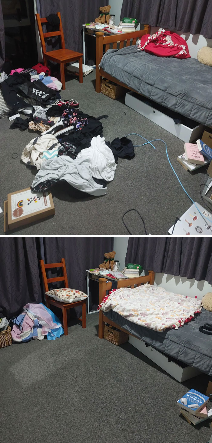 Cleaned Depression Room